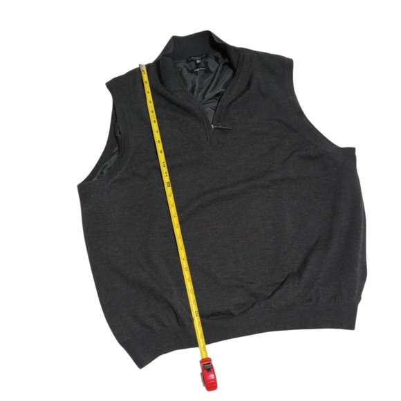 Fairway & Greene 1/4 Zip Men's Performance Golf Vest Sleeveless Size XXL - Picture 6 of 8